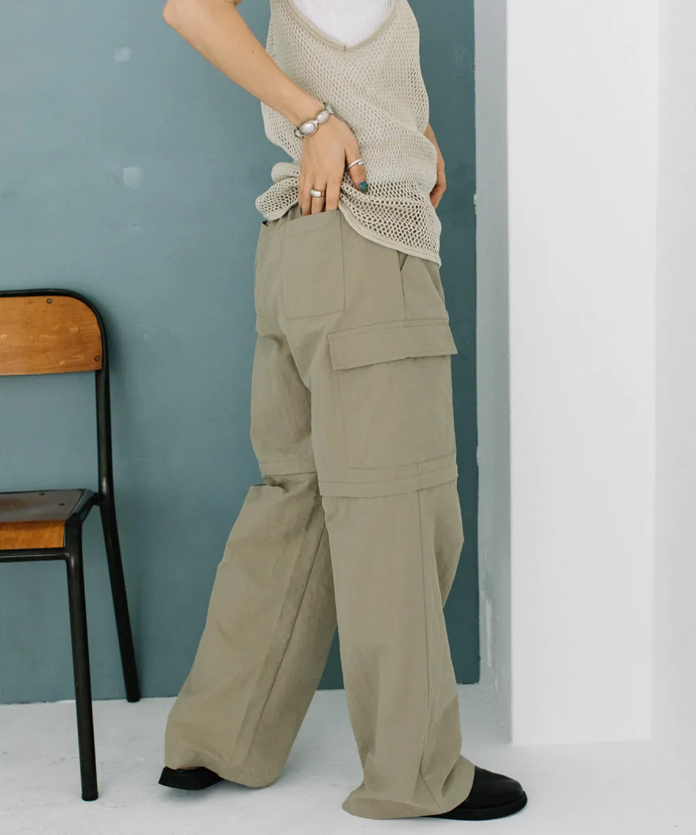 2way zip nylon pt