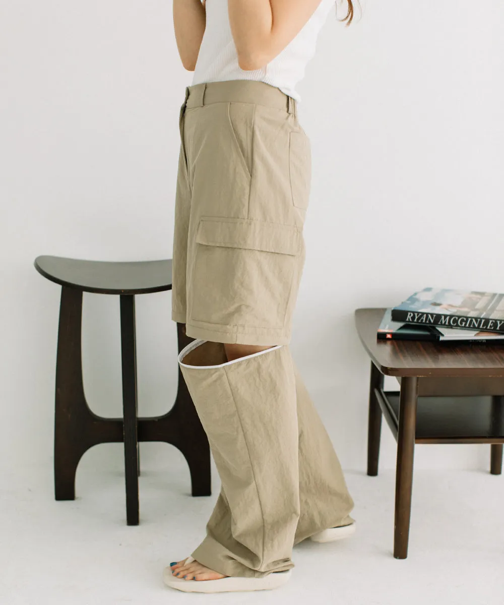 2way zip nylon pt