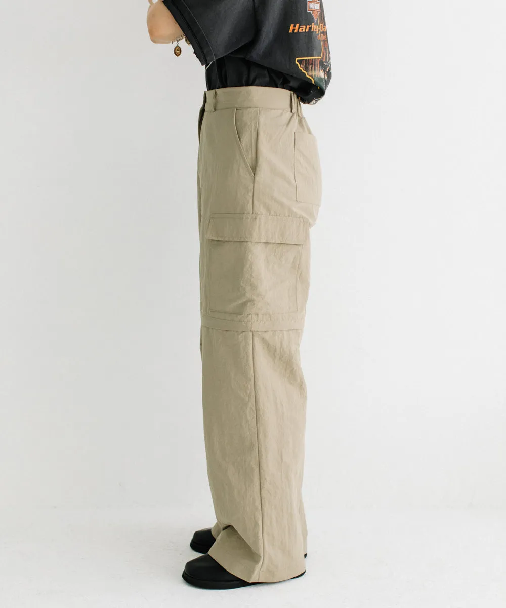 2way zip nylon pt
