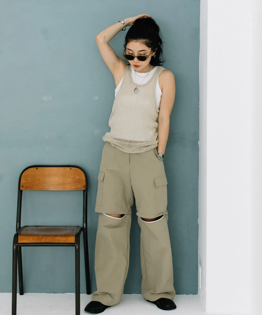 2way zip nylon pt