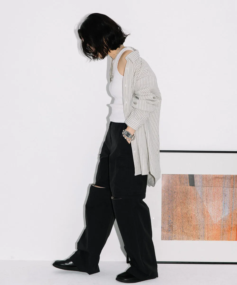 2way zip nylon pt