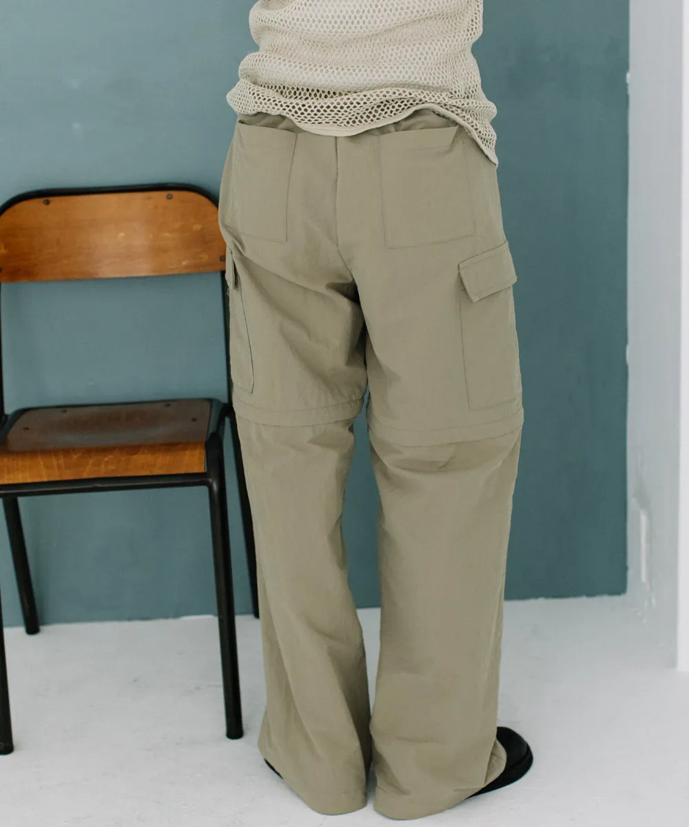 2way zip nylon pt
