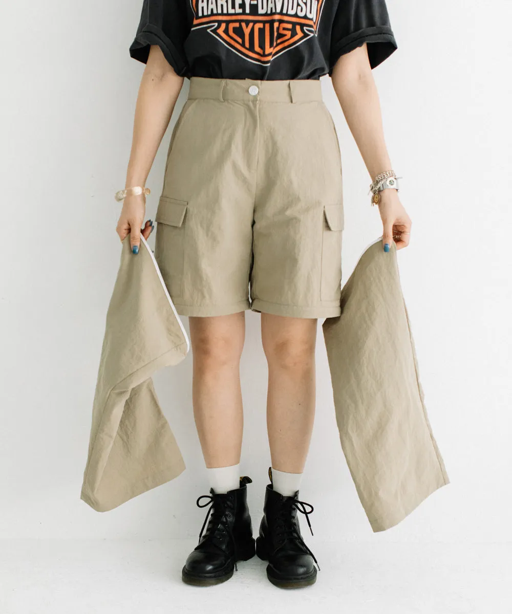 2way zip nylon pt