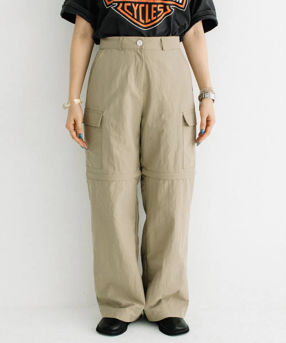 2way zip nylon pt