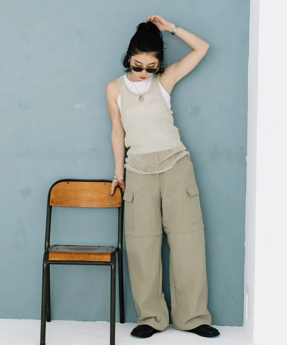 2way zip nylon pt