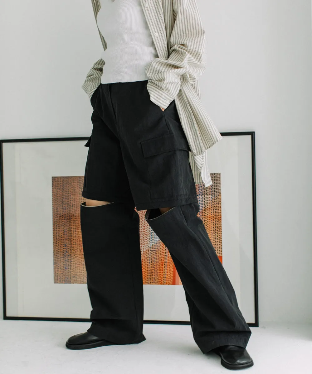 2way zip nylon pt