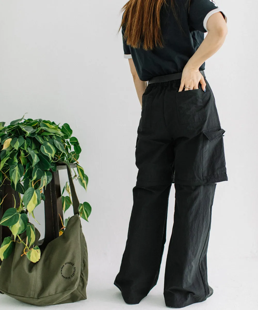 2way zip nylon pt
