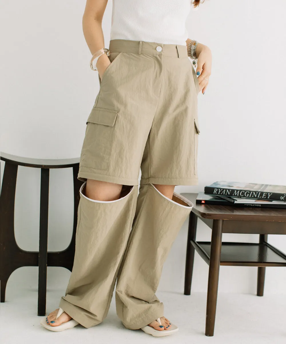 2way zip nylon pt