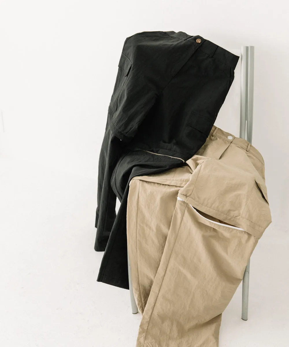 2way zip nylon pt