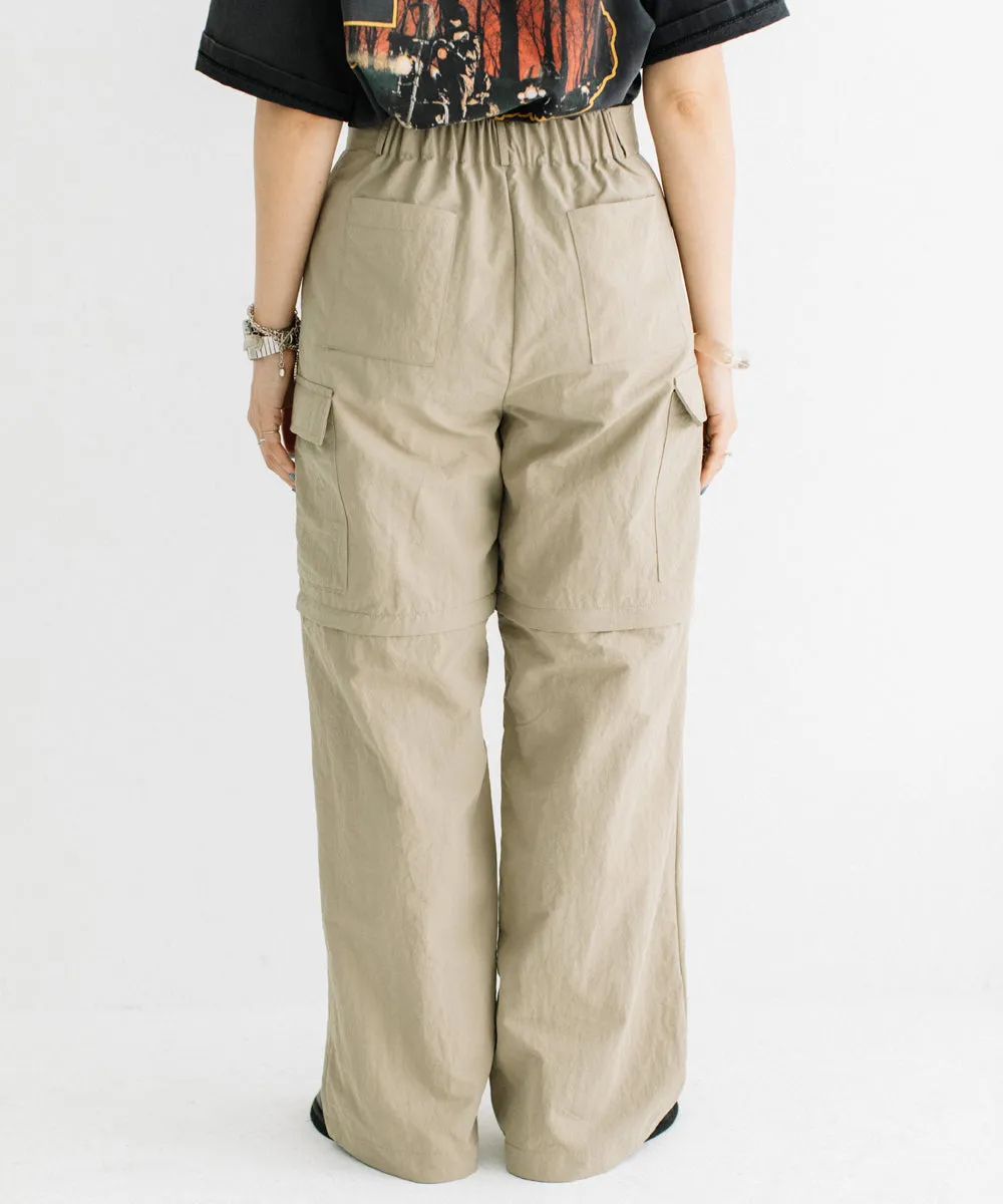 2way zip nylon pt