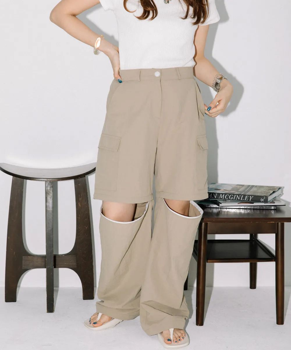 2way zip nylon pt