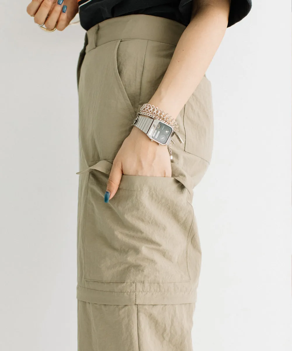 2way zip nylon pt