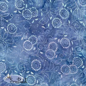 45" Rayon - Medora Flora - Delft