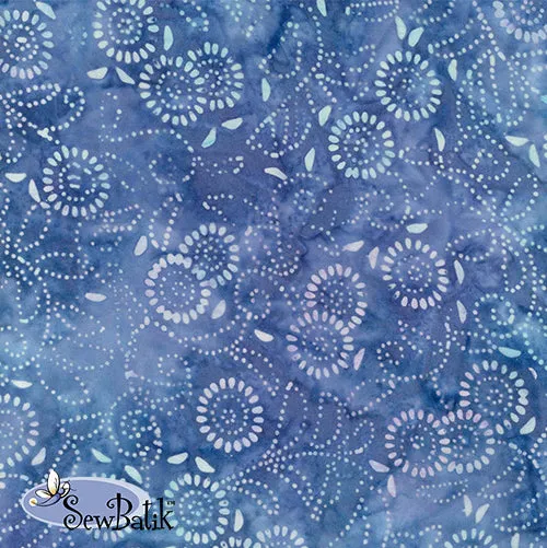 45" Rayon - Medora Flora - Delft