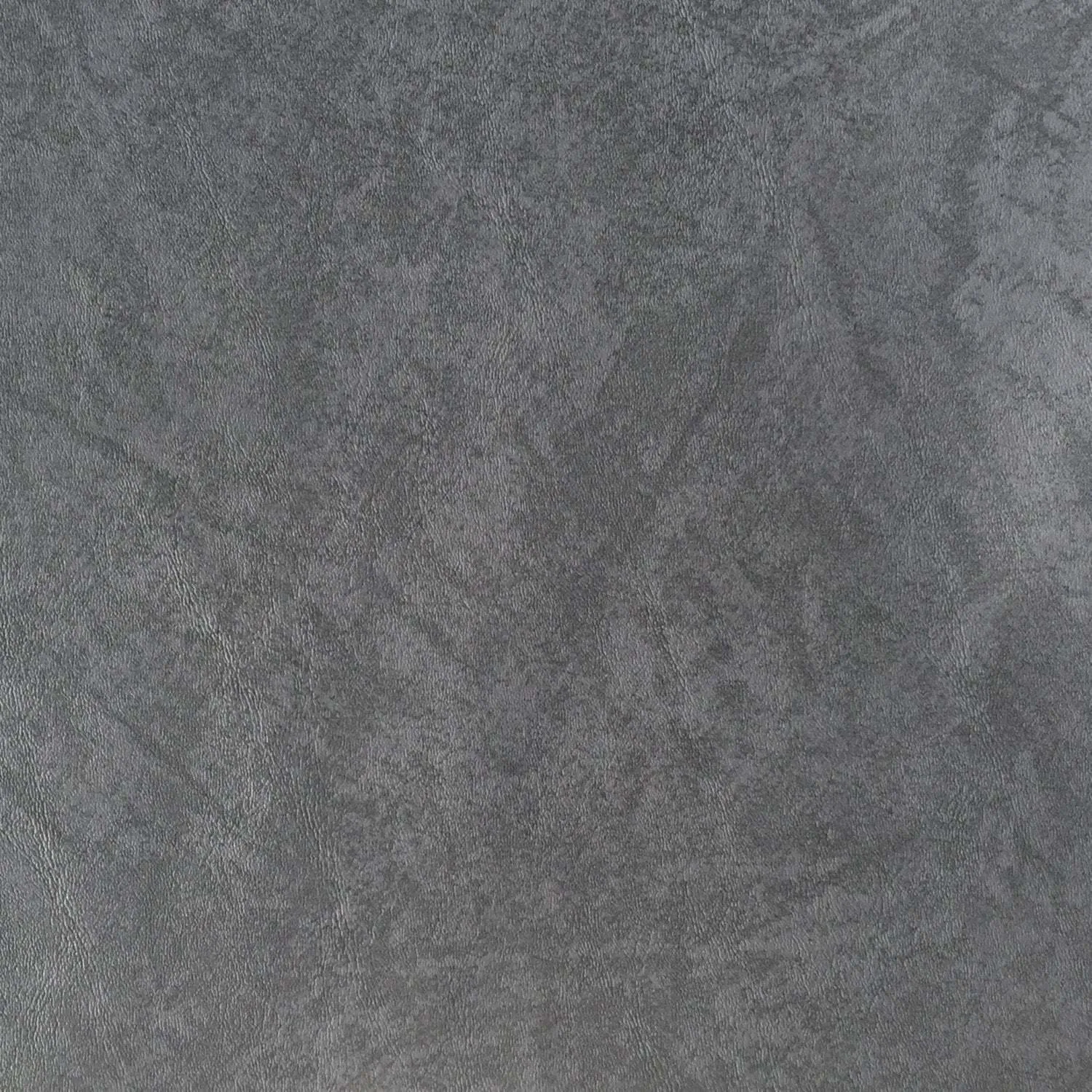 55" Dark Gray Vinyl Faux Pleather Upholstery Modern Heavy Fabric By the Yard