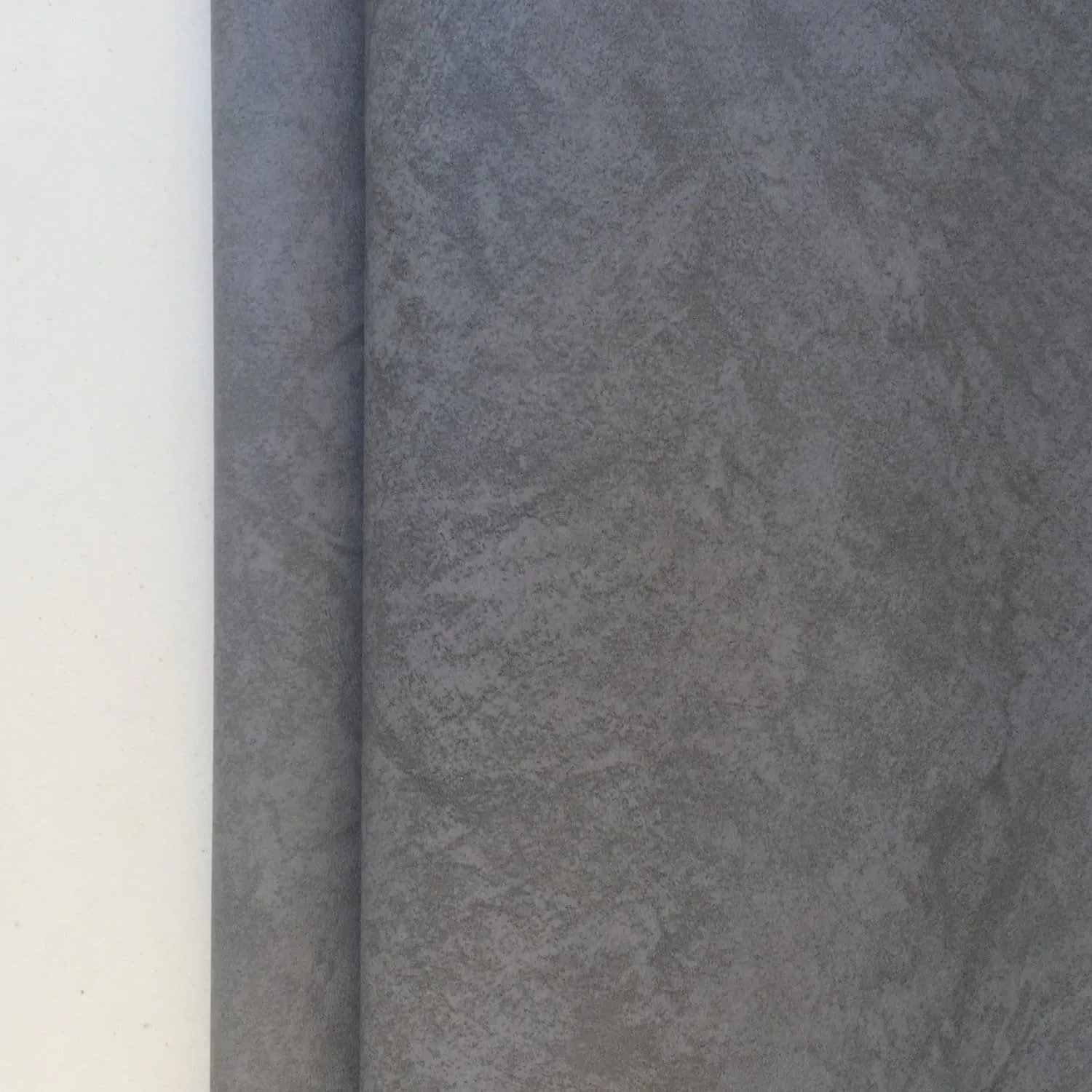 55" Dark Gray Vinyl Faux Pleather Upholstery Modern Heavy Fabric By the Yard