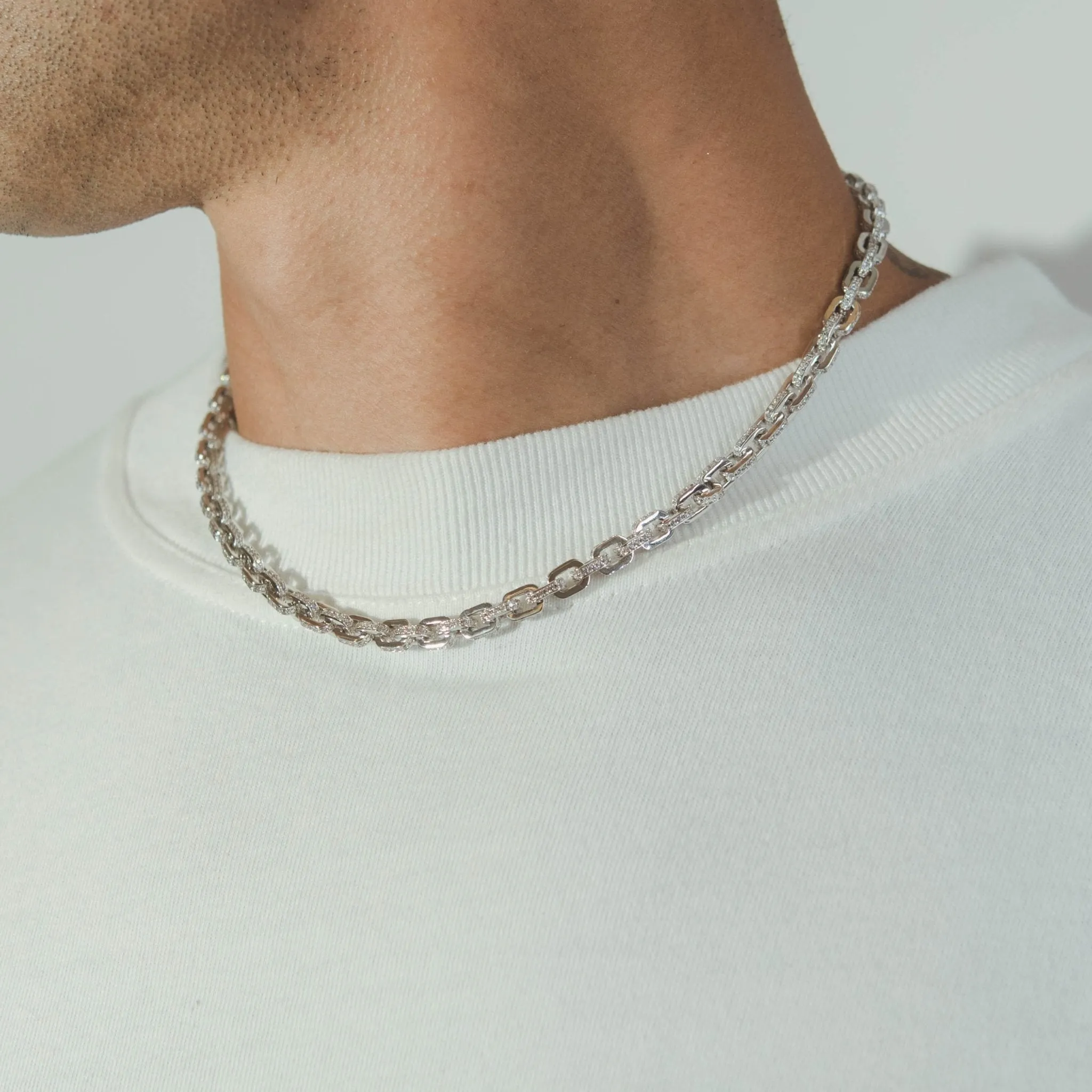 5mm Iced Box Chain