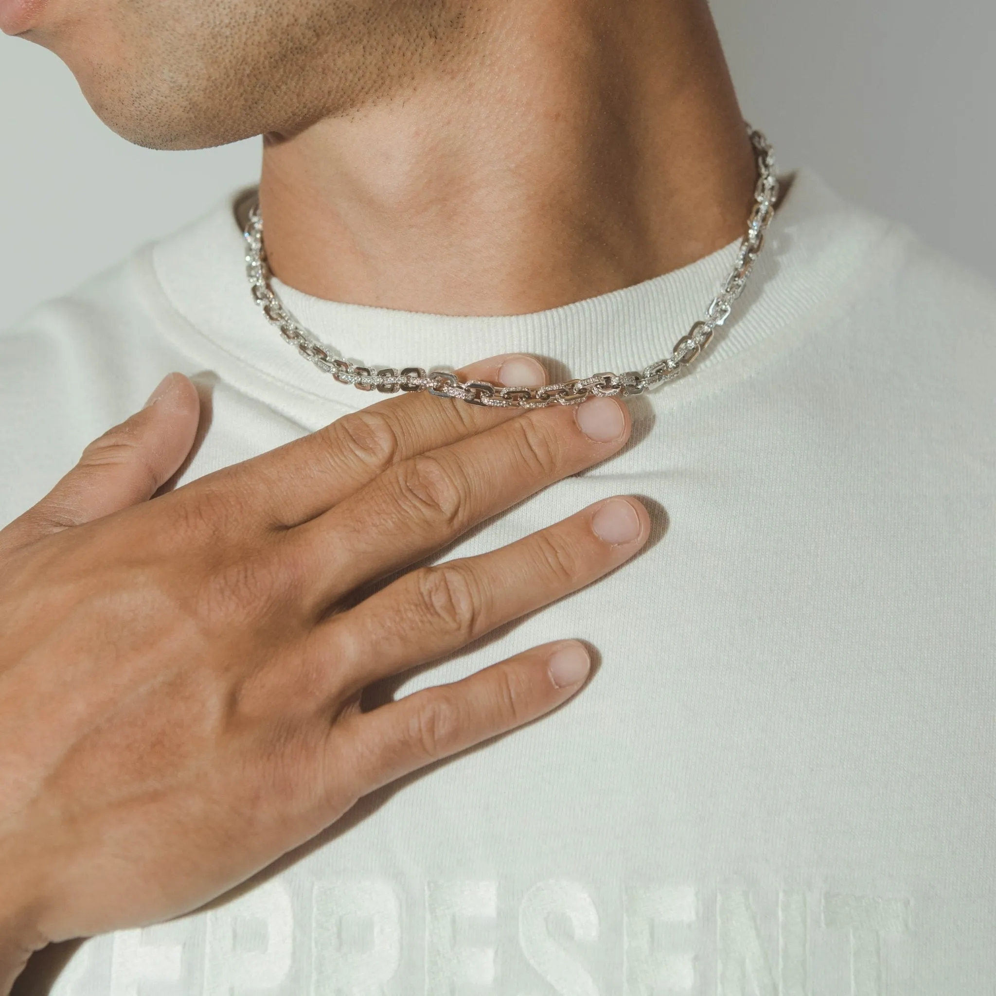 5mm Iced Box Chain