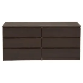 6 Drawer Double Coffee Dresser
