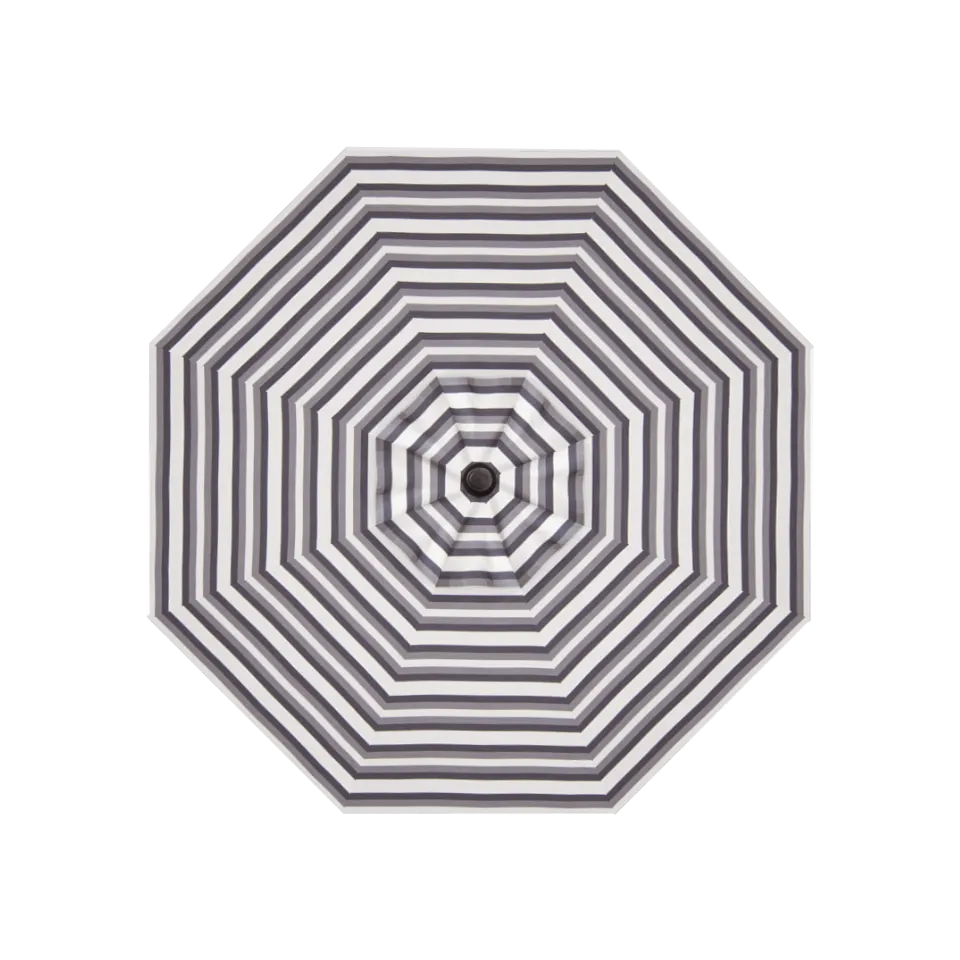 7.5' MARKET UMBRELLA, STONE STRIPE