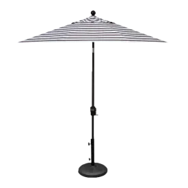 7.5' MARKET UMBRELLA, STONE STRIPE