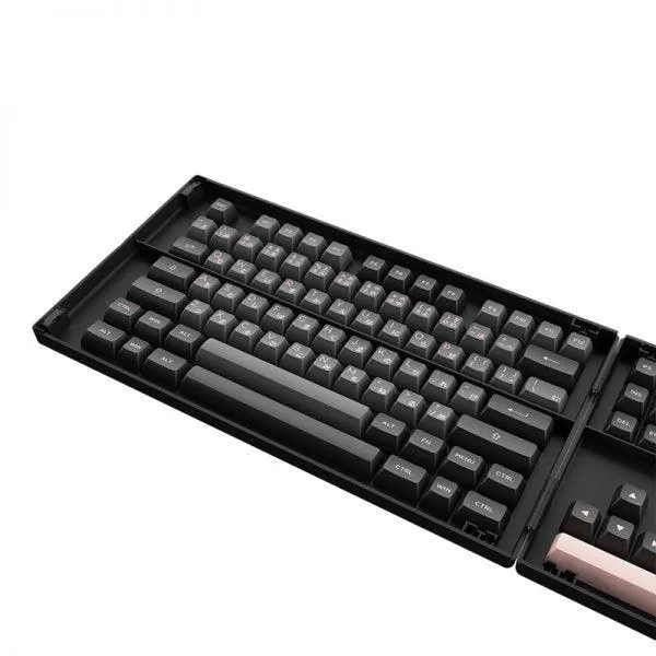 AKKO Black & Pink Hiragana Version PBT Keycaps Set ASA 158 Keys