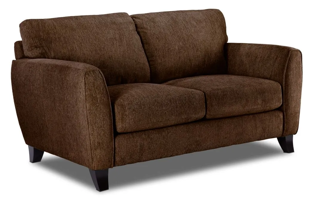 Alyssa Sofa, Loveseat & Chair Set- Latte