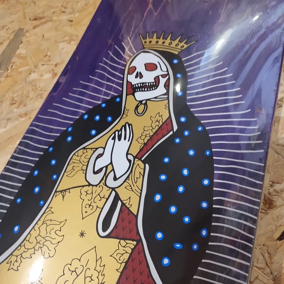 Antiz Maria 8.5 Purple Black Deck