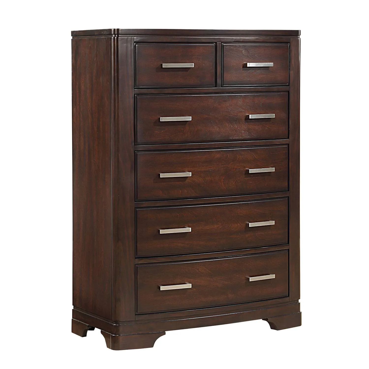 Arista 5-Piece Full Storage Bedroom Package - Cherry
