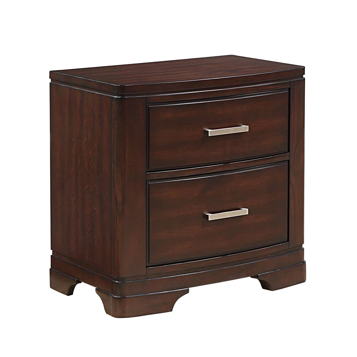 Arista 6-Piece Twin Storage Bedroom Package - Brown Cherry