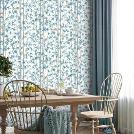 Bamboozle Wallpaper - Cornflower