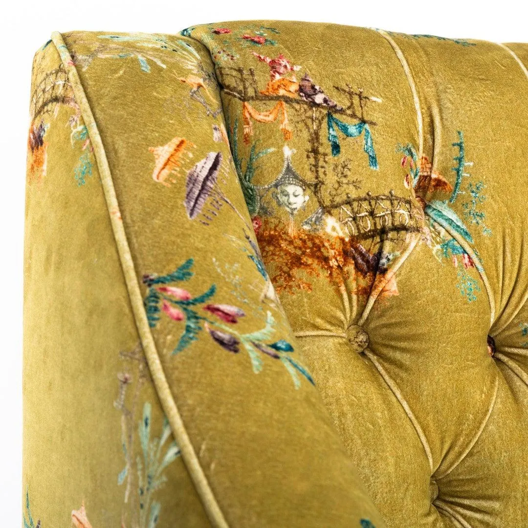 Baron Sofa - Chinoiserie Velvet - Mind The Gap