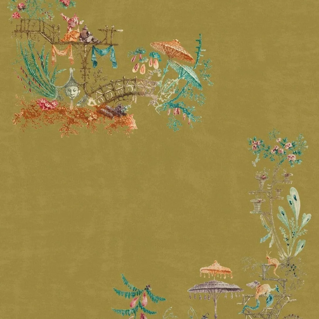 Baron Sofa - Chinoiserie Velvet - Mind The Gap