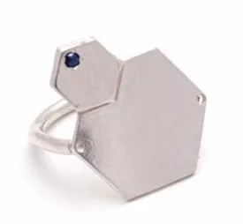 Big Hexagons ring