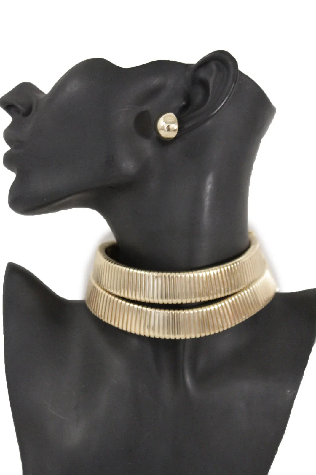 Black Metal Cuff Bracelet Fashion Peacock Feather Bold Statement