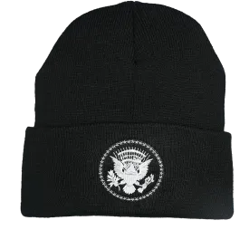 Black Truman Seal Beanie