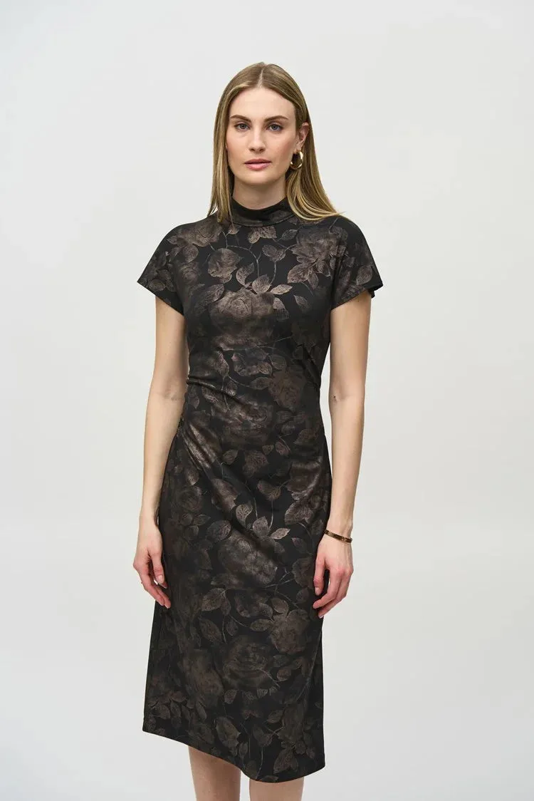 Bronze Flower Dress