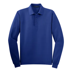 C1308MTLS Mens Tall Silk Touch Long Sleeve Polo