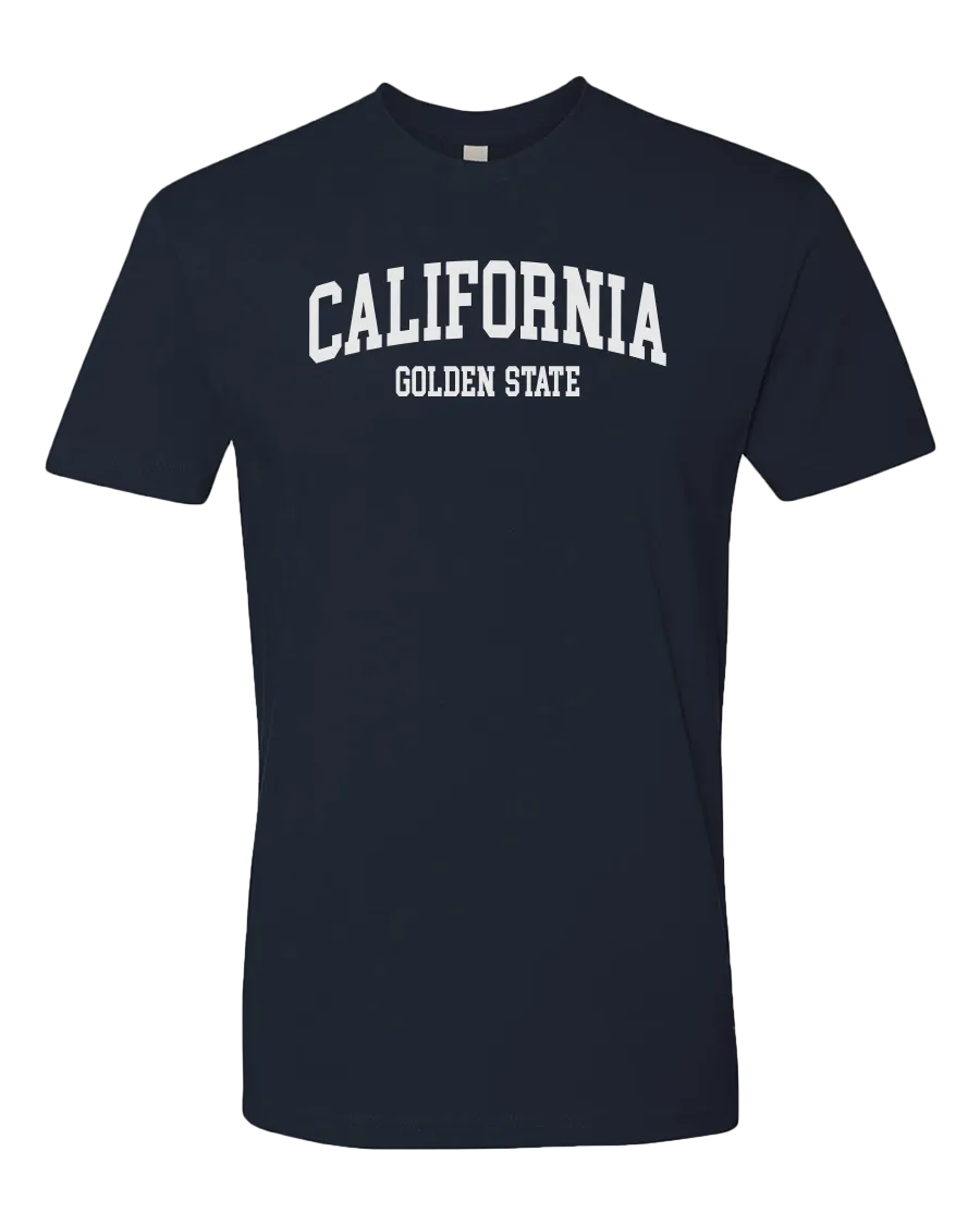 California Arch Mens Tee - Midnight Navy