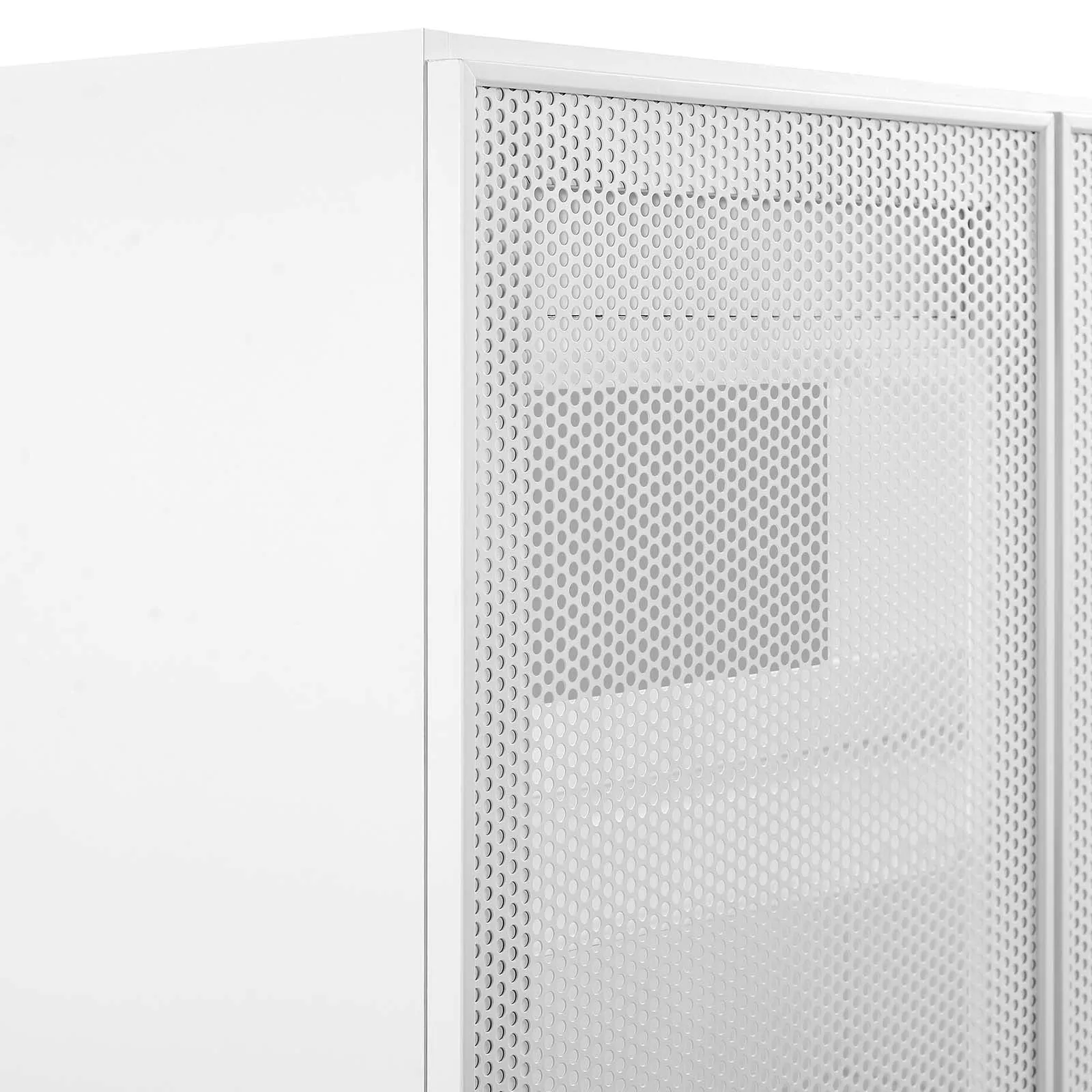 Calla 36" Perforated Metal Bathroom Vanity Cabinet (Sink Basin Not Included) by Modway