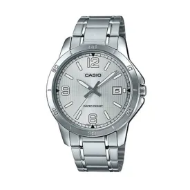Casio Enticer Silver Dial Mens Dress Standard Watch MTP-V004D-7B2UDF