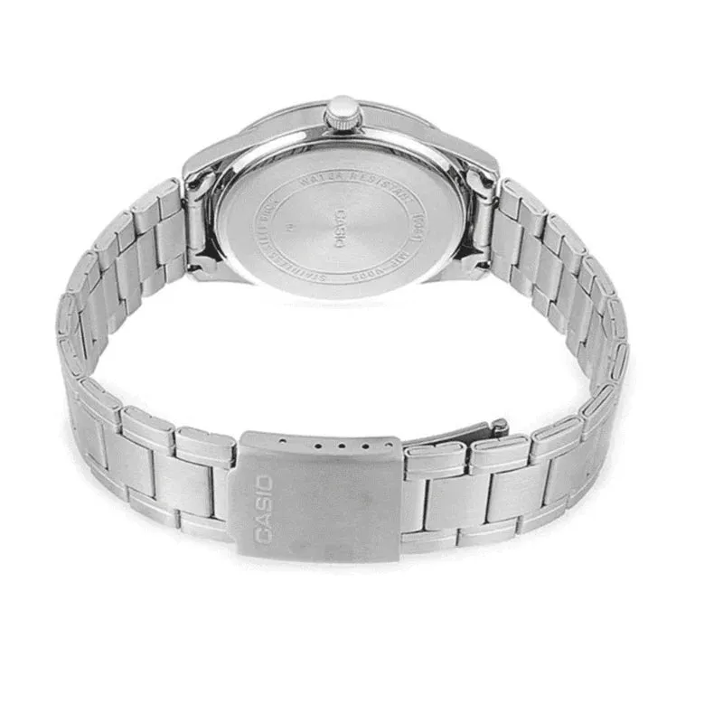 Casio Enticer Silver Dial Mens Dress Standard Watch MTP-V004D-7B2UDF