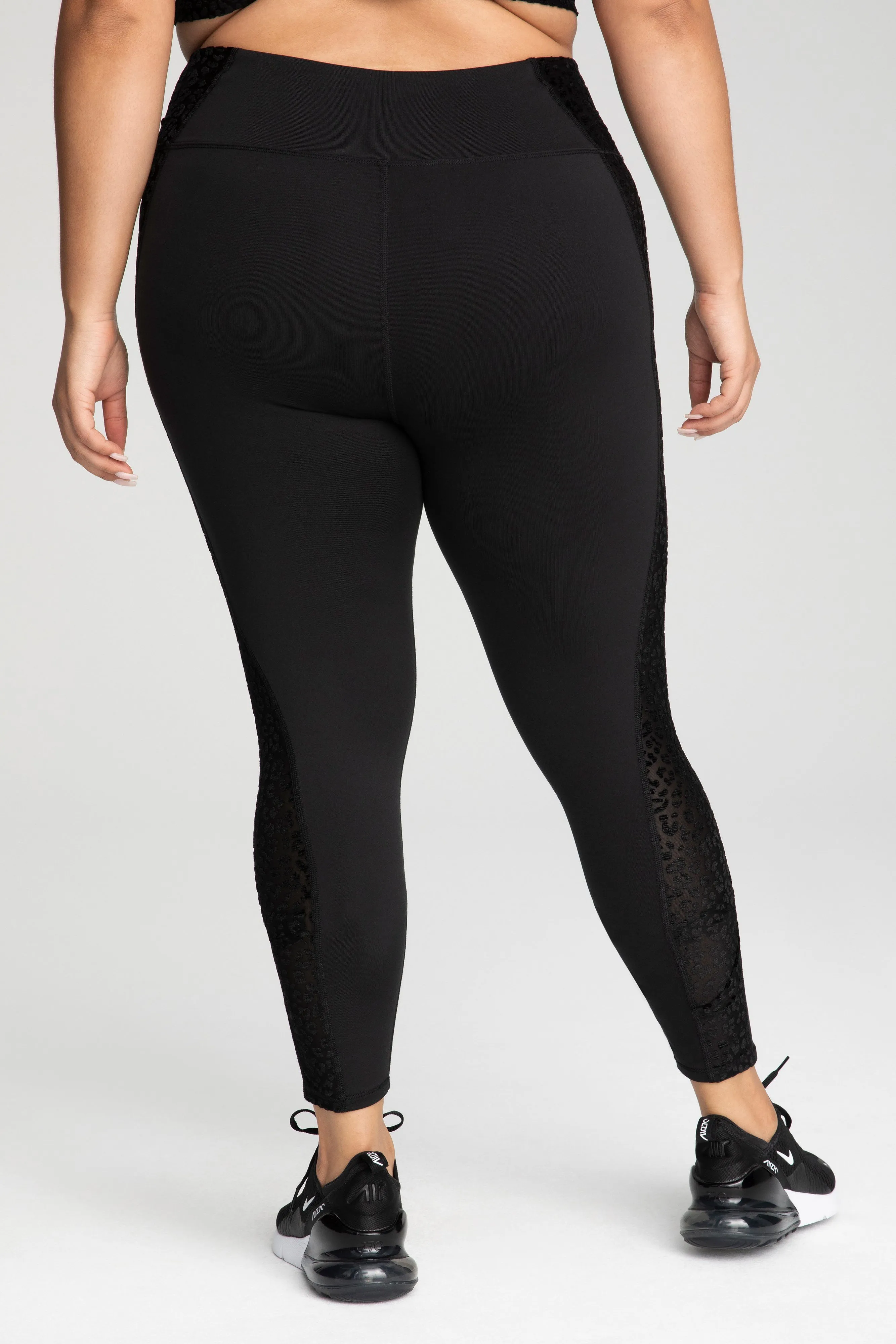 CHEETAH CONTOUR LEGGING | BLACK001