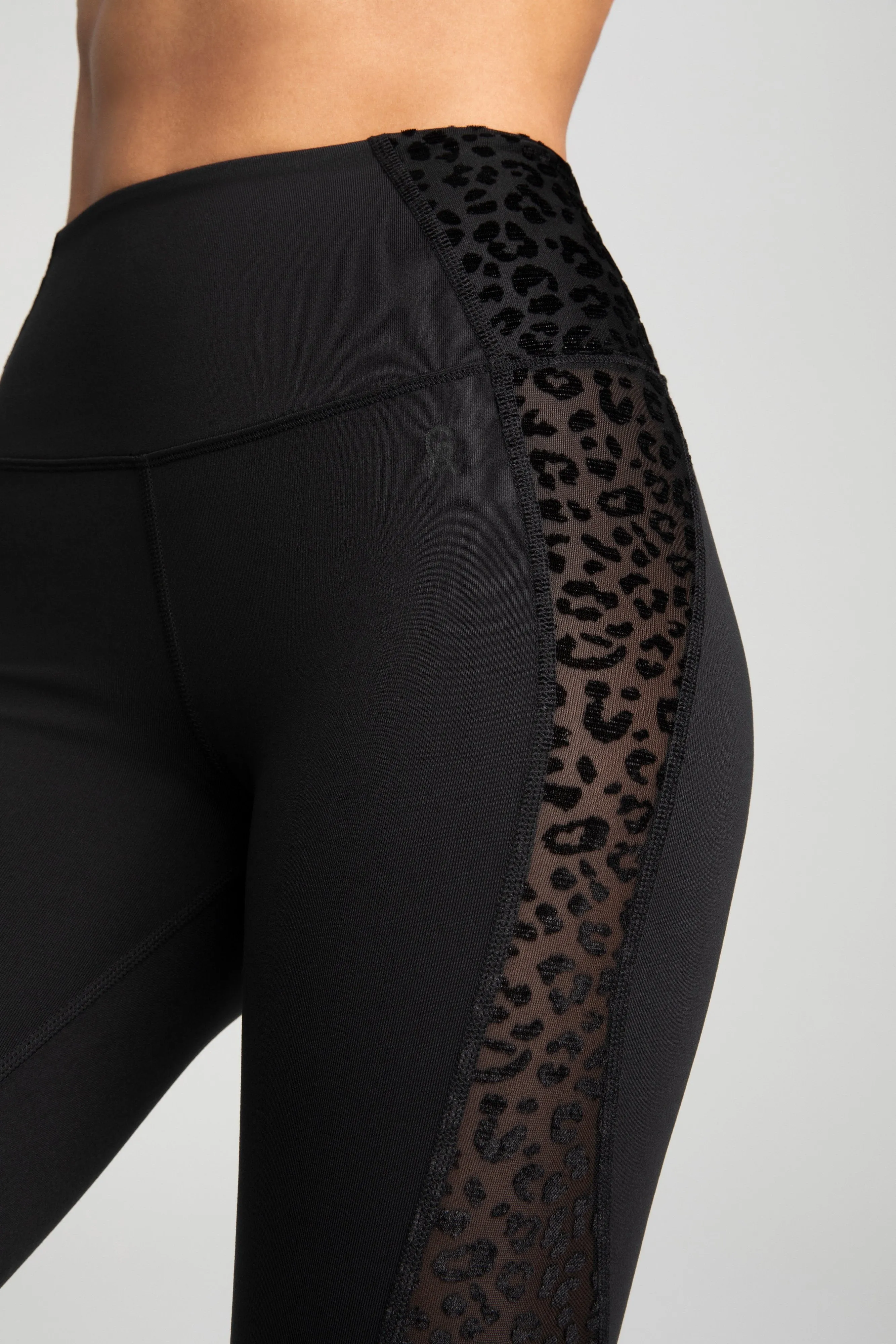 CHEETAH CONTOUR LEGGING | BLACK001