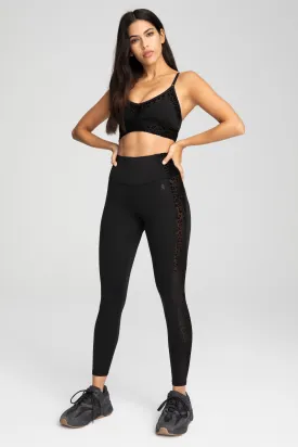 CHEETAH CONTOUR LEGGING | BLACK001