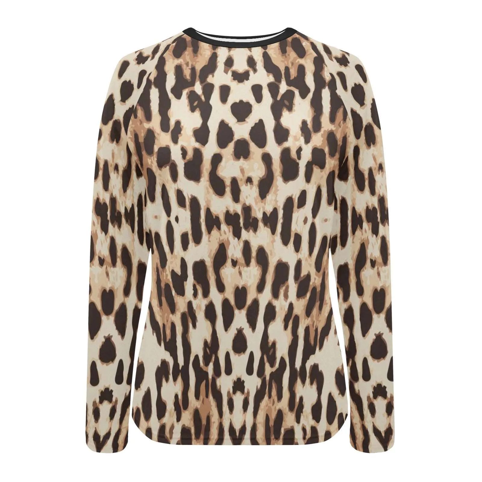 Cheetah Women's Long Sleeve Swim Shirt