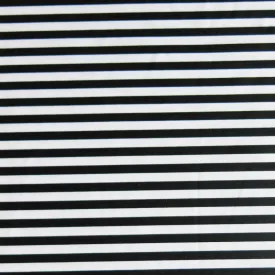 Classic Black and White 1/4" Stripe Nylon Spandex Swimsuit Fabric
