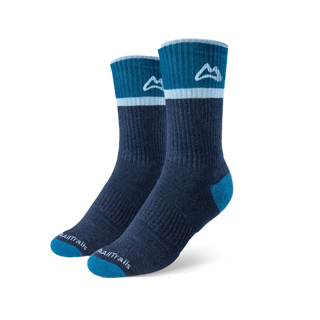 Classic Crew Trail Sock - Navy