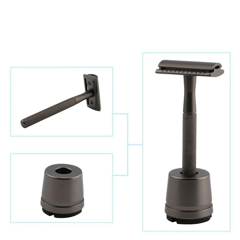 Classic Double Edge Safety Razor & 20 Blades Set