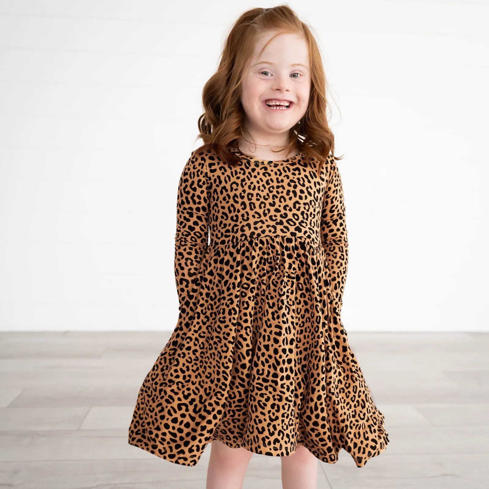 Classic Leopard Twirl Dress